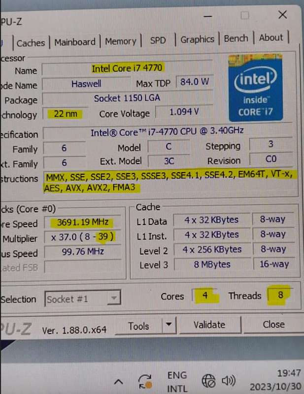 !! INTEL GAMING PC - i7 4770 + GPU !!