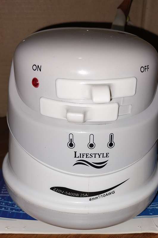 !! 5,400 W INSTANT WATER HEATER SHOWER HEAD !!