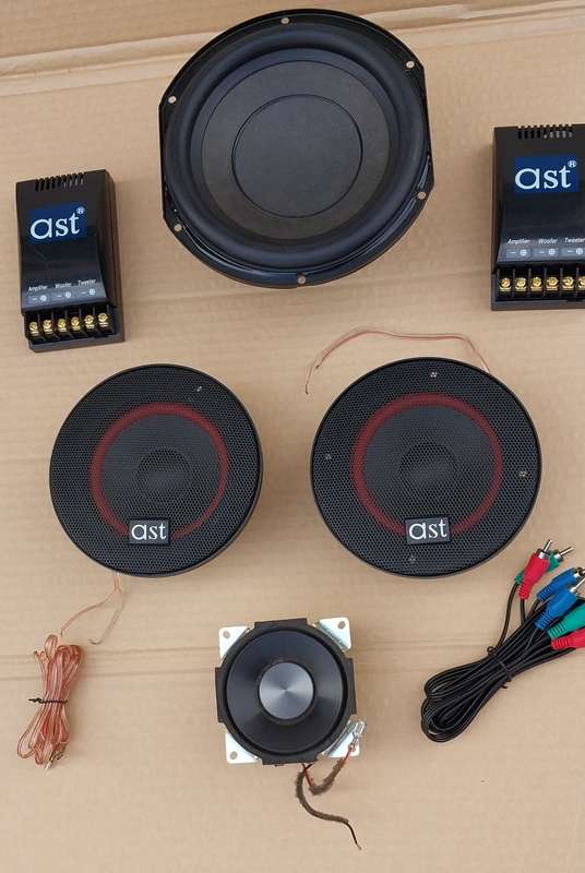 !! CAR SPEAKERS & CROSSOVERS SET !!