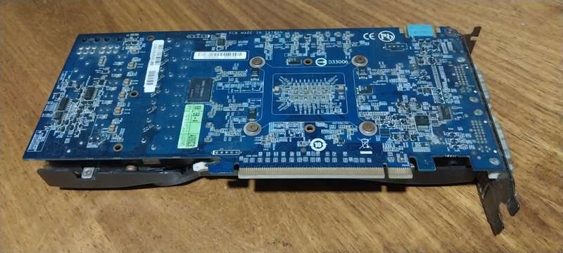 !! GIGABYTE GV-N460 1GB OVERCLOCK EDITION GPU - PARTS OR REPAIR !!