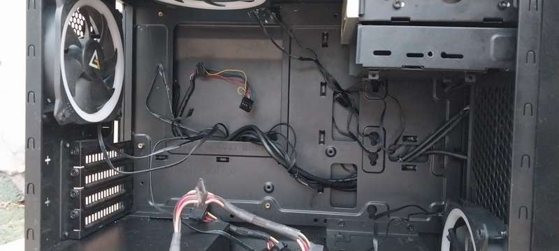 Cooler Master Gaming Case + 550w Gaming PSU + ARGB Fans x3