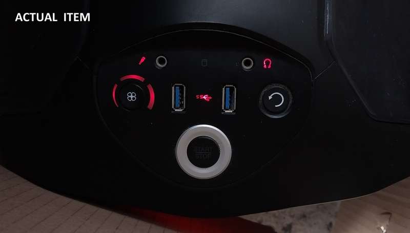 CORSAIR Mini ITX Gaming Case + 350w Thermaltake PSU