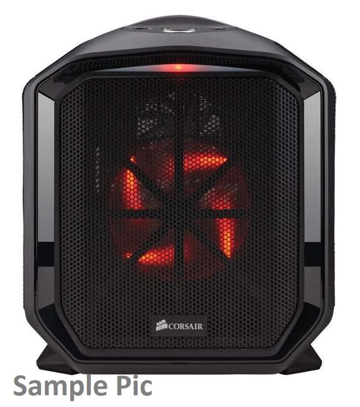 CORSAIR Mini ITX Gaming Case + 350w Thermaltake PSU