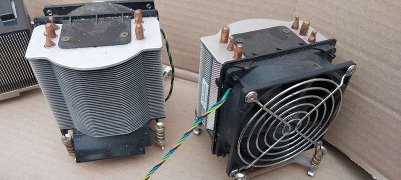 Lot Of PC CPU Fan Coolers & Aluminium Heatsinks
