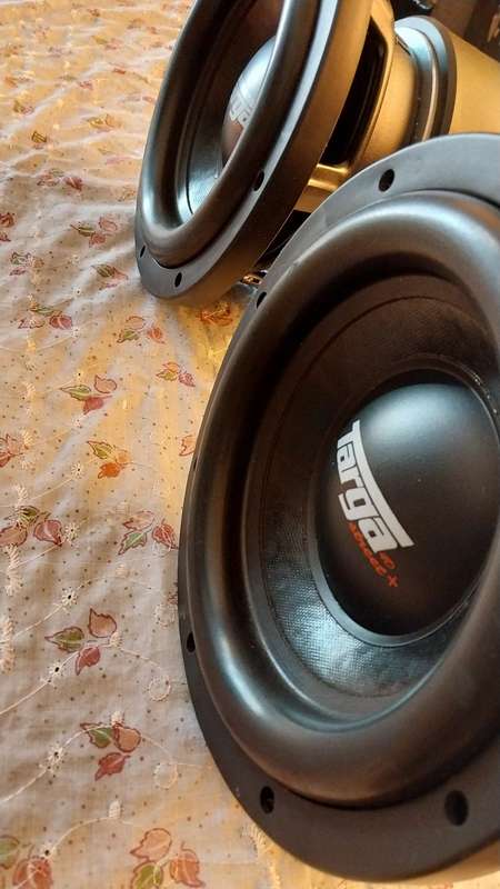 TARGA STREETS 8 Inch DVC 4000W Peak Power (1000W RMS) SUBWOOFERS