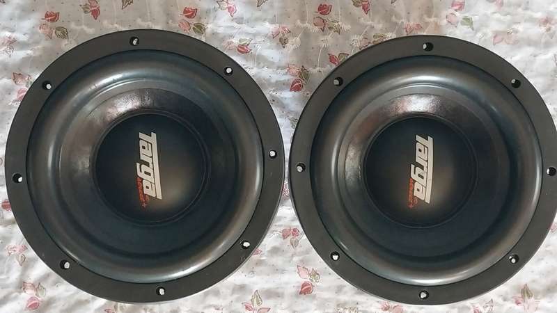 TARGA STREETS 8 Inch DVC 4000W Peak Power (1000W RMS) SUBWOOFERS