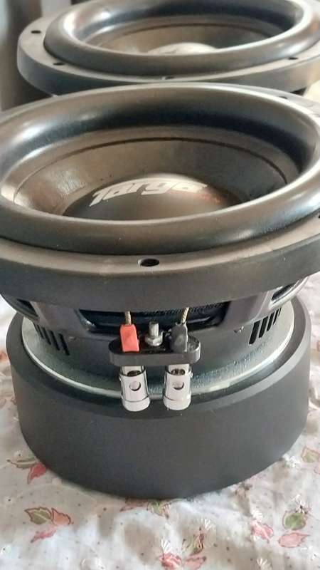 TARGA STREETS 8 Inch DVC 4000W Peak Power (1000W RMS) SUBWOOFERS