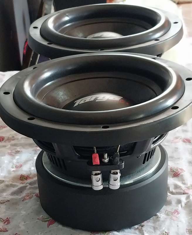 TARGA STREETS 8 Inch DVC 4000W Peak Power (1000W RMS) SUBWOOFERS