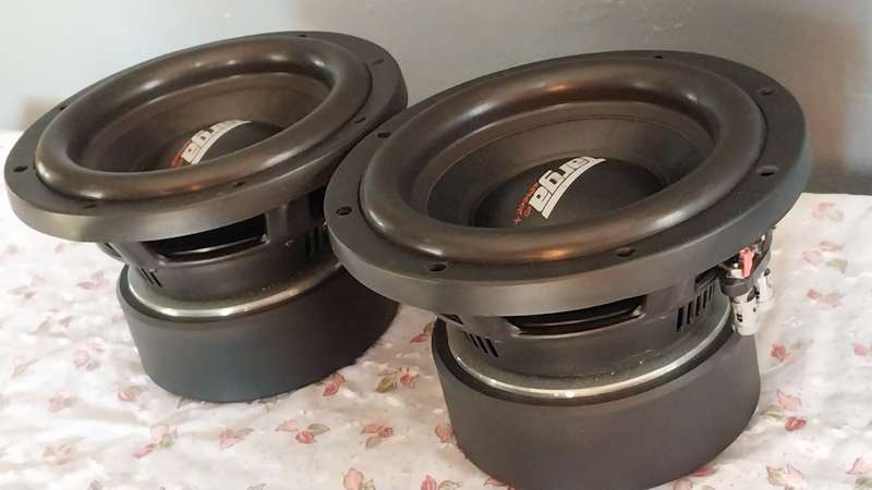 TARGA STREETS 8 Inch DVC 4000W Peak Power (1000W RMS) SUBWOOFERS