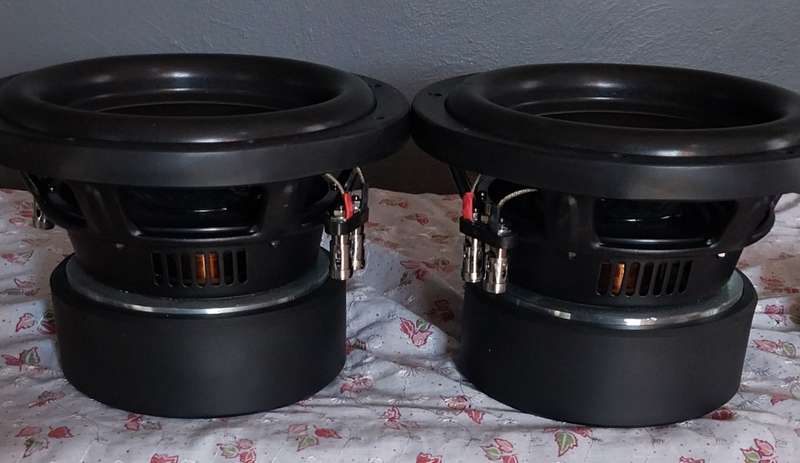 TARGA STREETS 8 Inch DVC 4000W Peak Power (1000W RMS) SUBWOOFERS