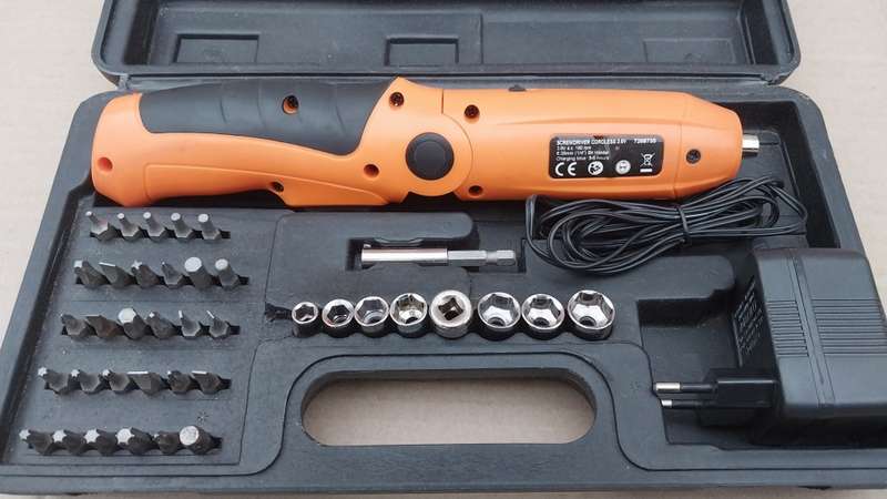 SCHULZ Rechargeable Cordless Screwdriver Kit - High Torque