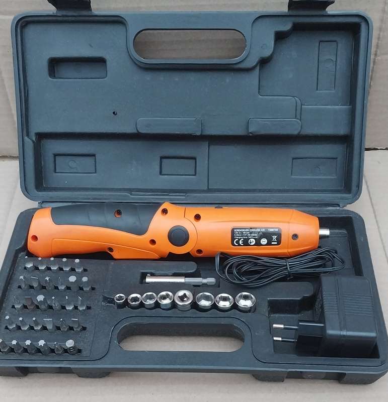 SCHULZ Rechargeable Cordless Screwdriver Kit - High Torque