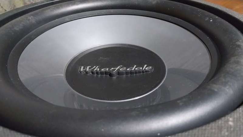 800W ICE POWER AMP +12` 600W WHARFEDALE SUBWOOFER CAR AUDIO