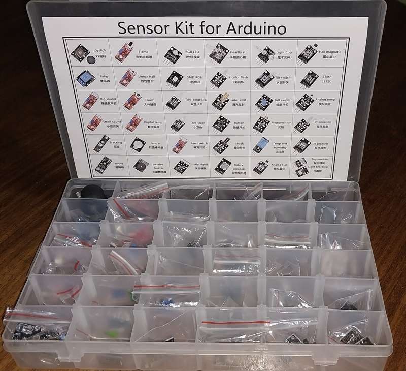 R3.5K Value - RASPBERRY PI COMPUTE + ARDUINO 37-SENSOR KIT + WIRELESS MINI KEYBOARD