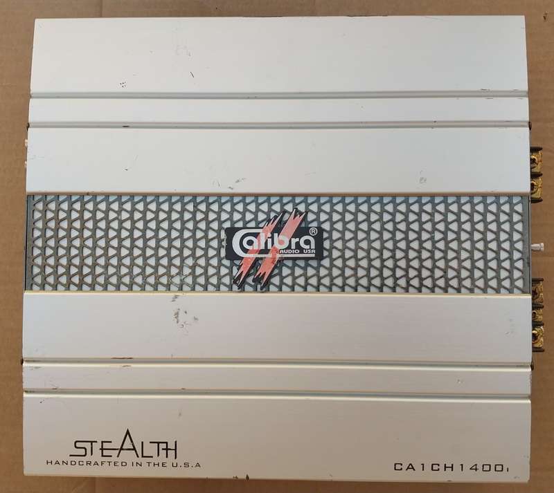 OLDSCHOOL CALIBRA STEALTH 1,400W CAR MONOBLOCK AMPLIFIER