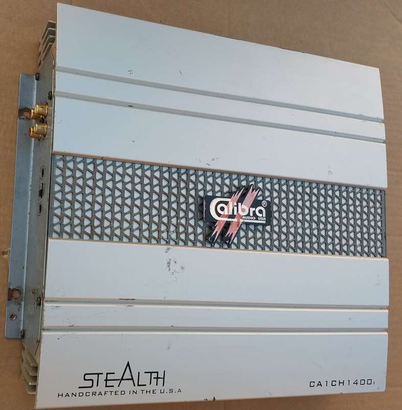 OLDSCHOOL CALIBRA STEALTH 1,400W CAR MONOBLOCK AMPLIFIER