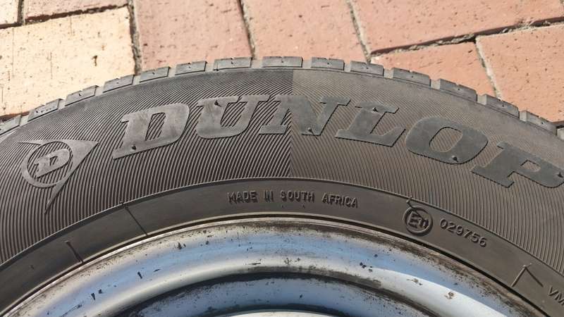 PAIR OF 13` STEEL RIMS (TYRES ON THEM COME FREE)
