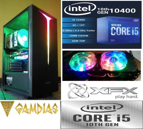 ! GAMING BEAST i5-10Gen + 4GB XFX RX460 !