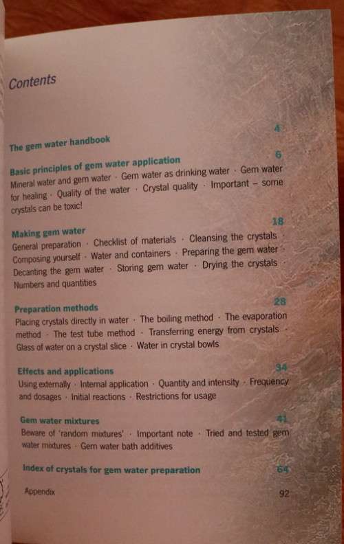 Gem Water by Michael Gienger and Joachim Goebel
