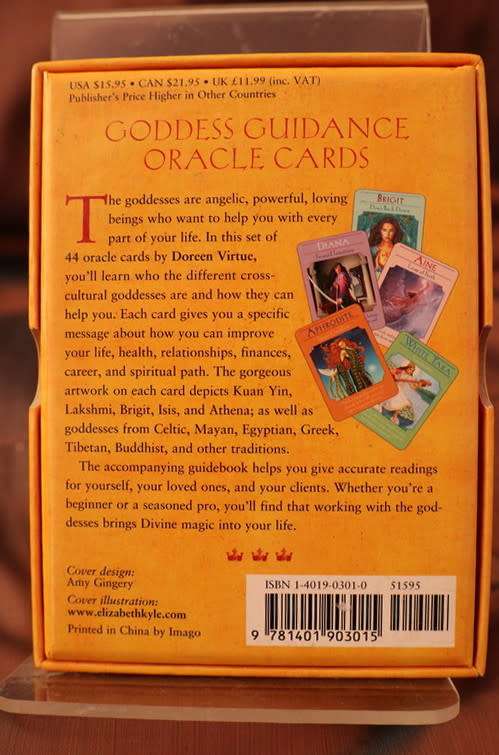 Goddess guidance Oracle cards - Doreen Virtue, Ph. D. (Rare deck)