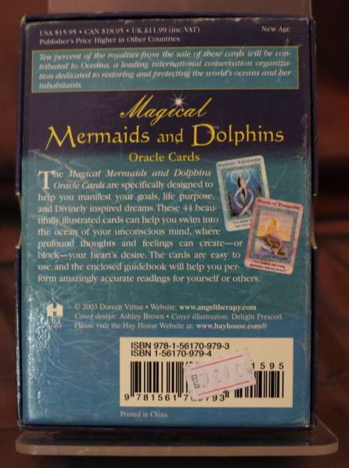 Magical Mermaids and Dolphins Oracle Cards - Doreen Virtue, Ph. D. (Rare deck)