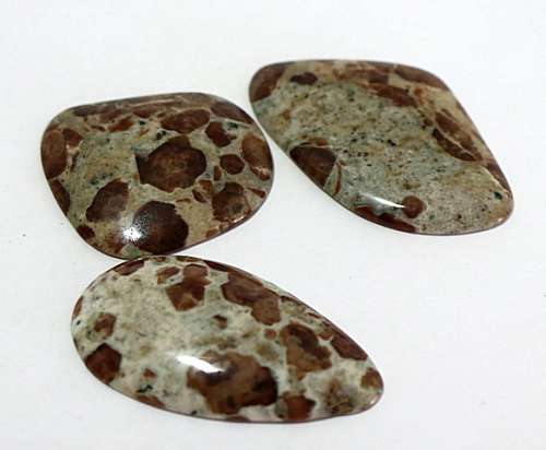 Spotted jasper Cabochon
