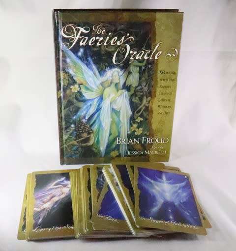 Faeries` Oracle Hardcover Book (With A Full Deck of Original Oracle Cards)