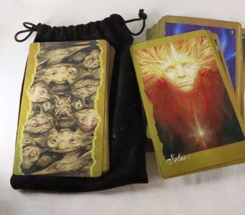Faeries` Oracle Hardcover Book (With A Full Deck of Original Oracle Cards)