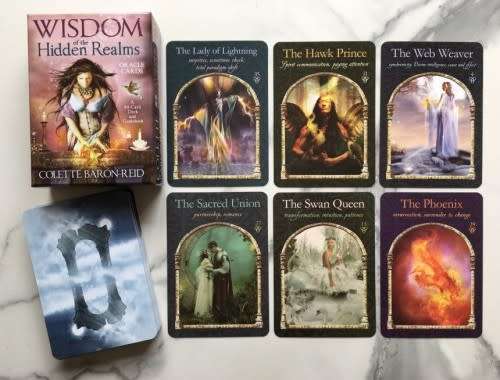 Wisdom of the Hidden Realms Oracle Cards by Colette Baron-Reid