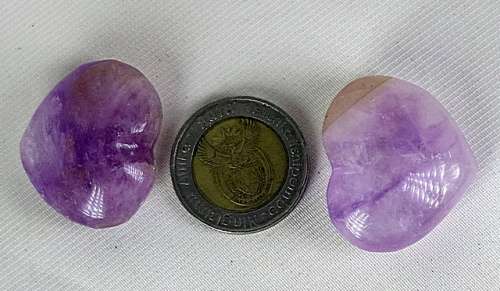 Amethyst Puffy Heart