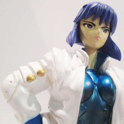 Motoko Kusanagi - Ghost in the Shell 2 FIGURES. Anime statues. Rare 2002 retired figure