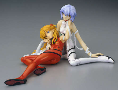 Neon Genesis Evangelion Asuka Langley Soryu. Anime statues. Rare 2006 retired figures