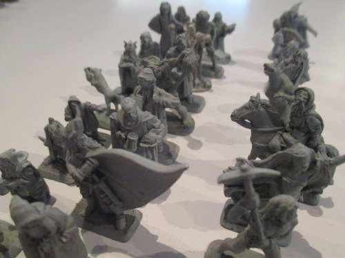 Mithril metal figures. Lord of the Rings collectible metal miniatures. Vintage LOT