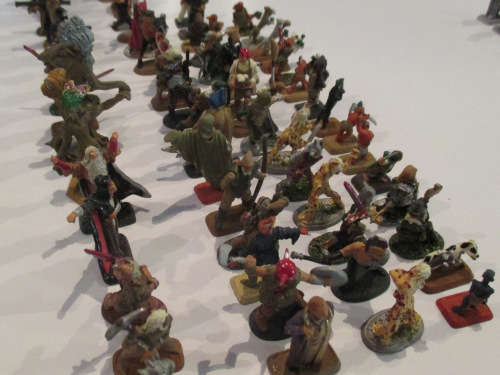 Mithril metal figures. Lord of the Rings collectible metal miniatures. Vintage LOT