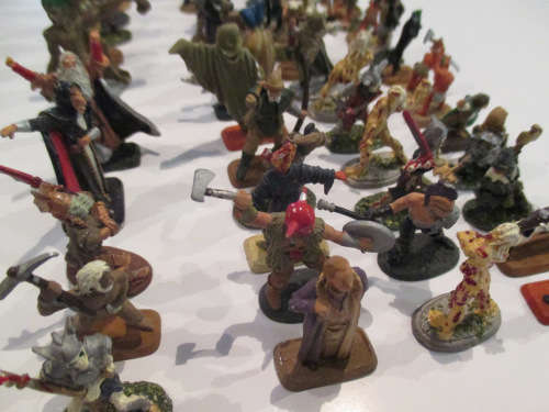 Mithril metal figures. Lord of the Rings collectible metal miniatures. Vintage LOT