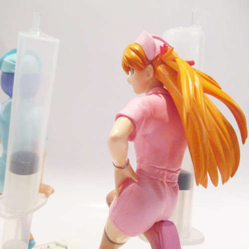 Buy2 LOTS-Get1Free-Neon Genesis Evangelion - Asuka Langley Soryu & Ayanami Rei NURSE. 2005 retired