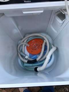Washing Machine - Small 4kg Twintub Hitachi Washing Machine