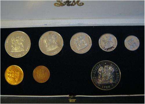 ###1988 - SA SHORT PROOF SET - IN ORIGINAL SAM BOX - HERNS VALUE R600 ###