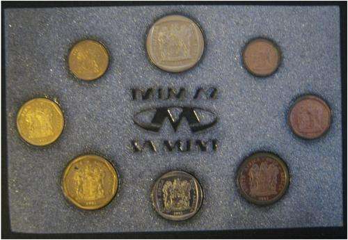 *** 1993 UNCIRCULATED COIN SET - AS ISSUED BY SA MINT ***