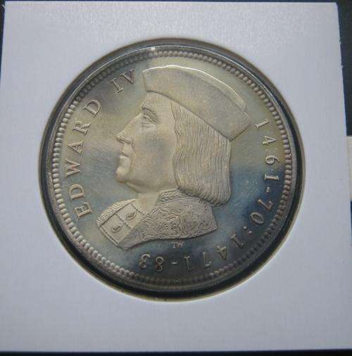 *** PROOF SILVER MEDALLION  - STERLING SILVER - WEIGHT APPROX 20g  - #5 ***