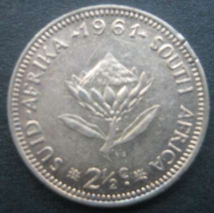 *** 1961 - SA 2 1/2 CENTS - L65***