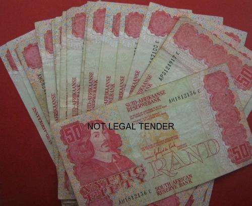 *** R50 NOTES - BID IS PER NOTE - ***