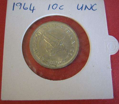 *** 1964 - SA 10 CENT - UNCIRCULATED  ***