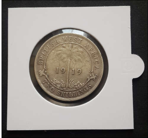 *** 1919 - BRITISH WEST AFRICA - TWO SHILLINGS ***