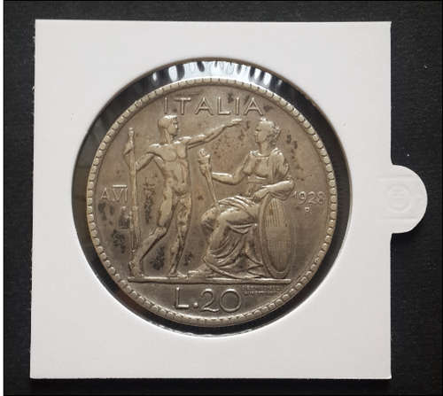 *** 1928 - ITALY 20 LIRE ***