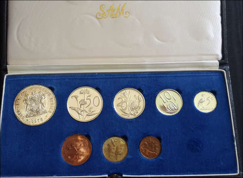 *** 1976 - SA SHORT PROOF SET IN SA MINT BOX AS ISSUED  ***