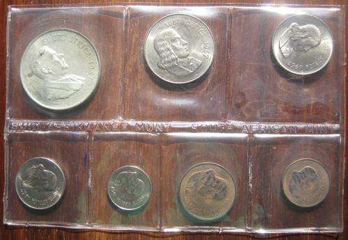 *** 1967 - ENGLISH - SA UNCIRCULATED SET AS ISSUED FROM THE SA MINT ***