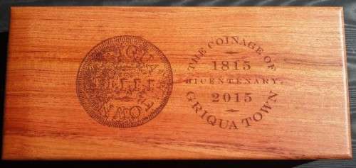 ***STUNNING - SILVER SET - COINAGE OF GRIQUA TOWN SET - ONLY 1815 SETS MINTED - LIMITED EDITION***