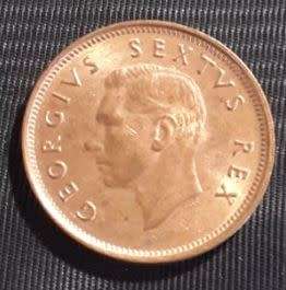 *** 1950 - SA UNION 1/4 PENNY - AS PER IMAGES ***