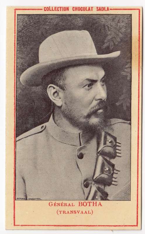 ***ANGLO BOER WAR RELATED CHOCOLATE CARD - CODE OT62***